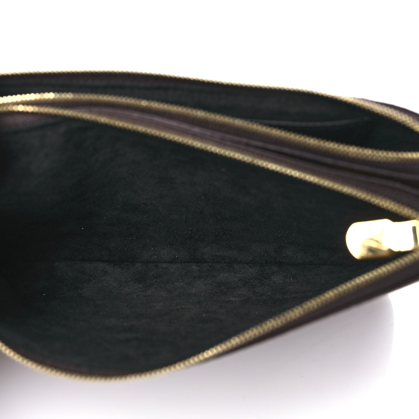 Reverse Monogram Giant Double Zip Pochette