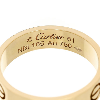 Cartier 18K Yellow Gold 5.5mm LOVE Ring 61 9.5 4 of 5
