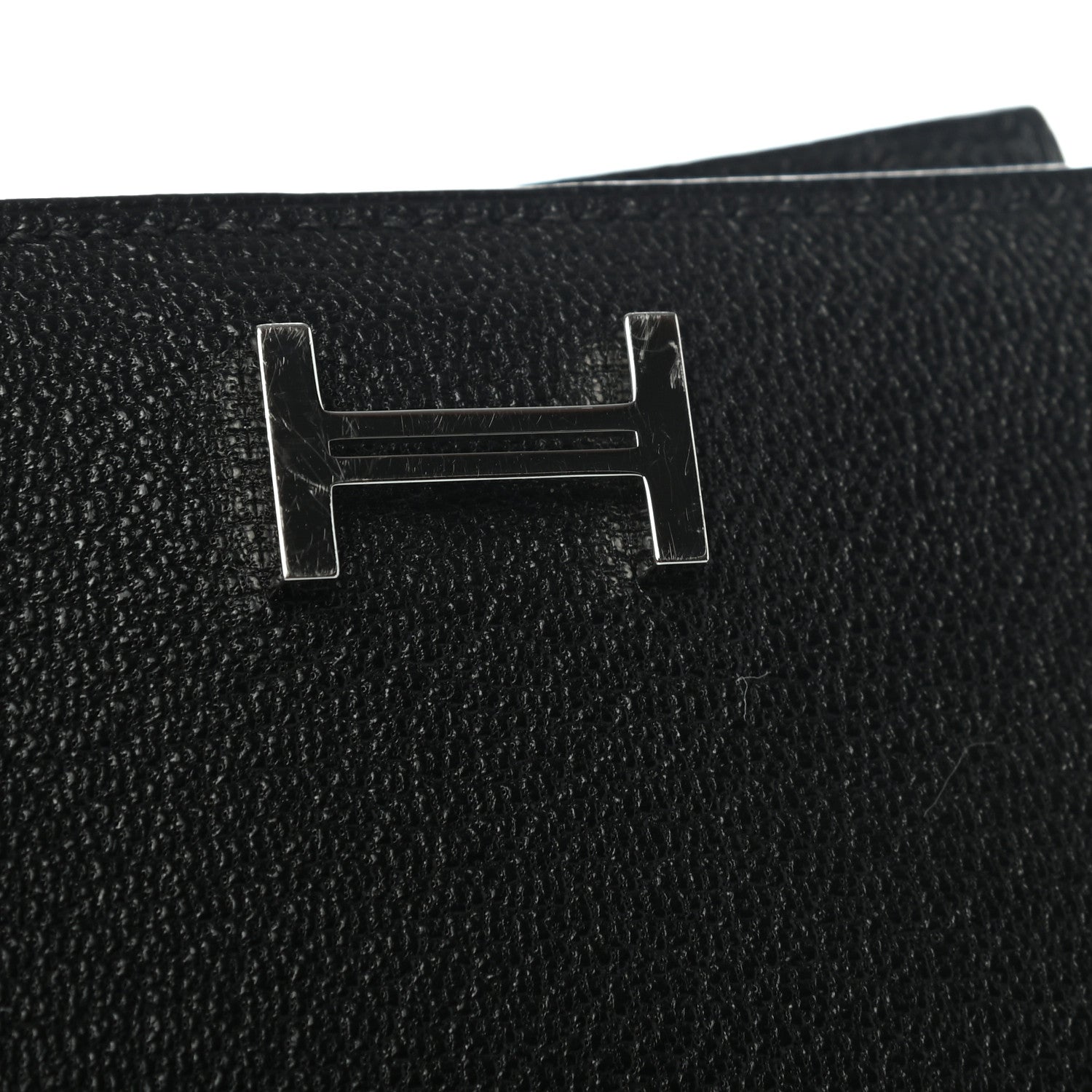 Hermes Chevre Mysore Mini Bearn Wallet Black 8 of 8