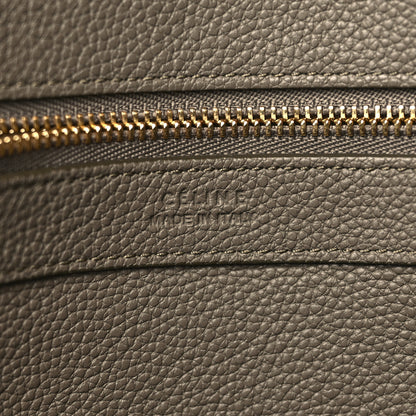 Celine Soft Grained Calfskin Small Belt Cabas Phantom Taupe 6 of 7