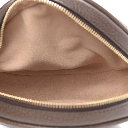 Gucci GG Supreme Monogram Web Ophidia Circle Wristlet Beige New Acero 4 of 10
