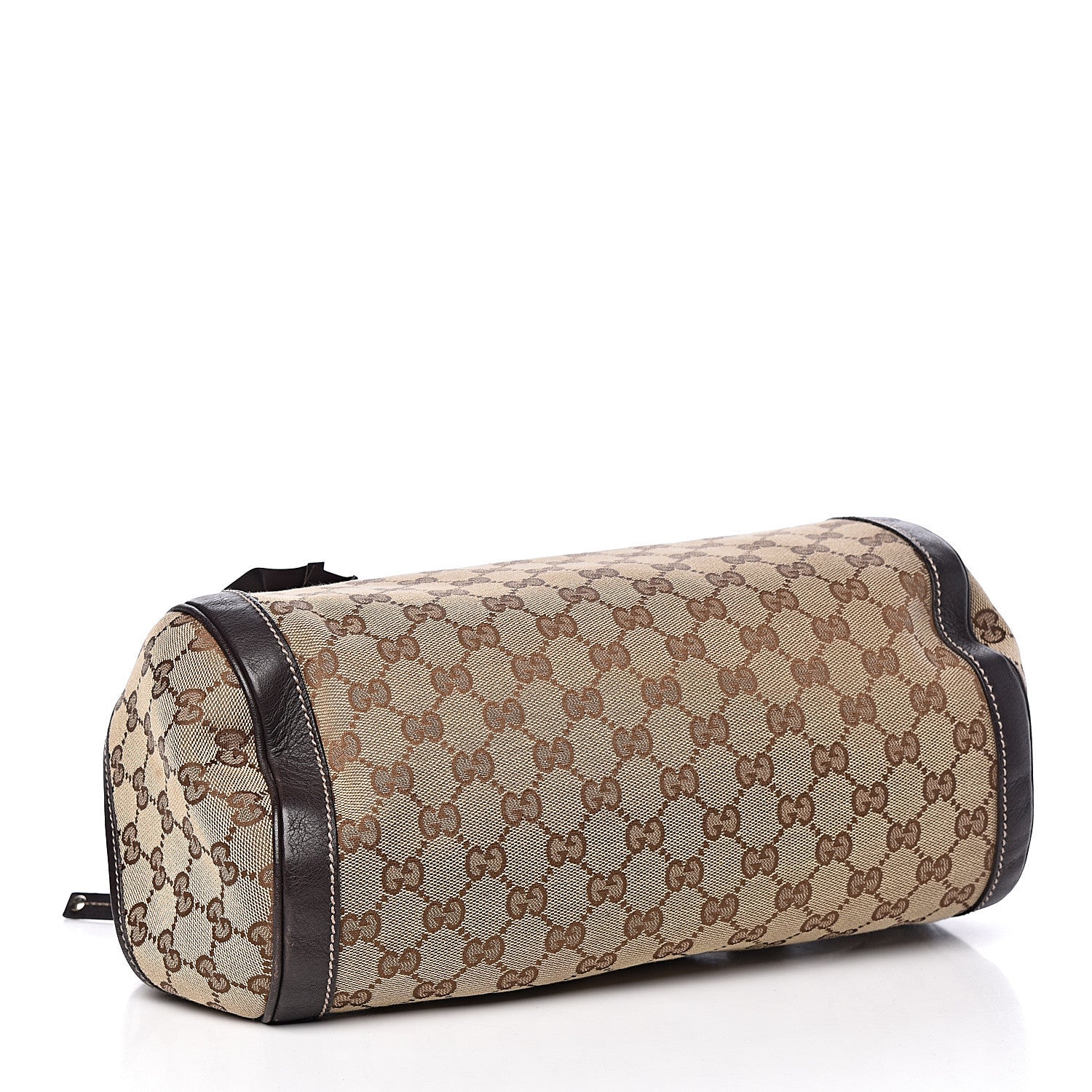 Gucci Monogram Trophy Satchel Ebony 4 of 10