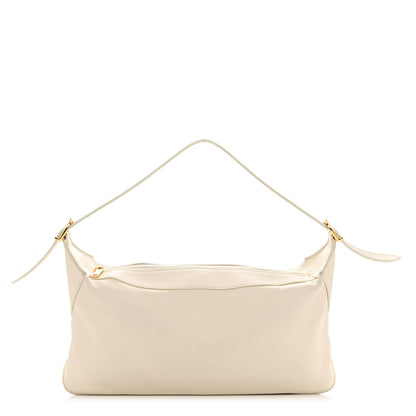 Celine Supple Calfskin Medium Romy Shoulder Bag Rice 1 of 11