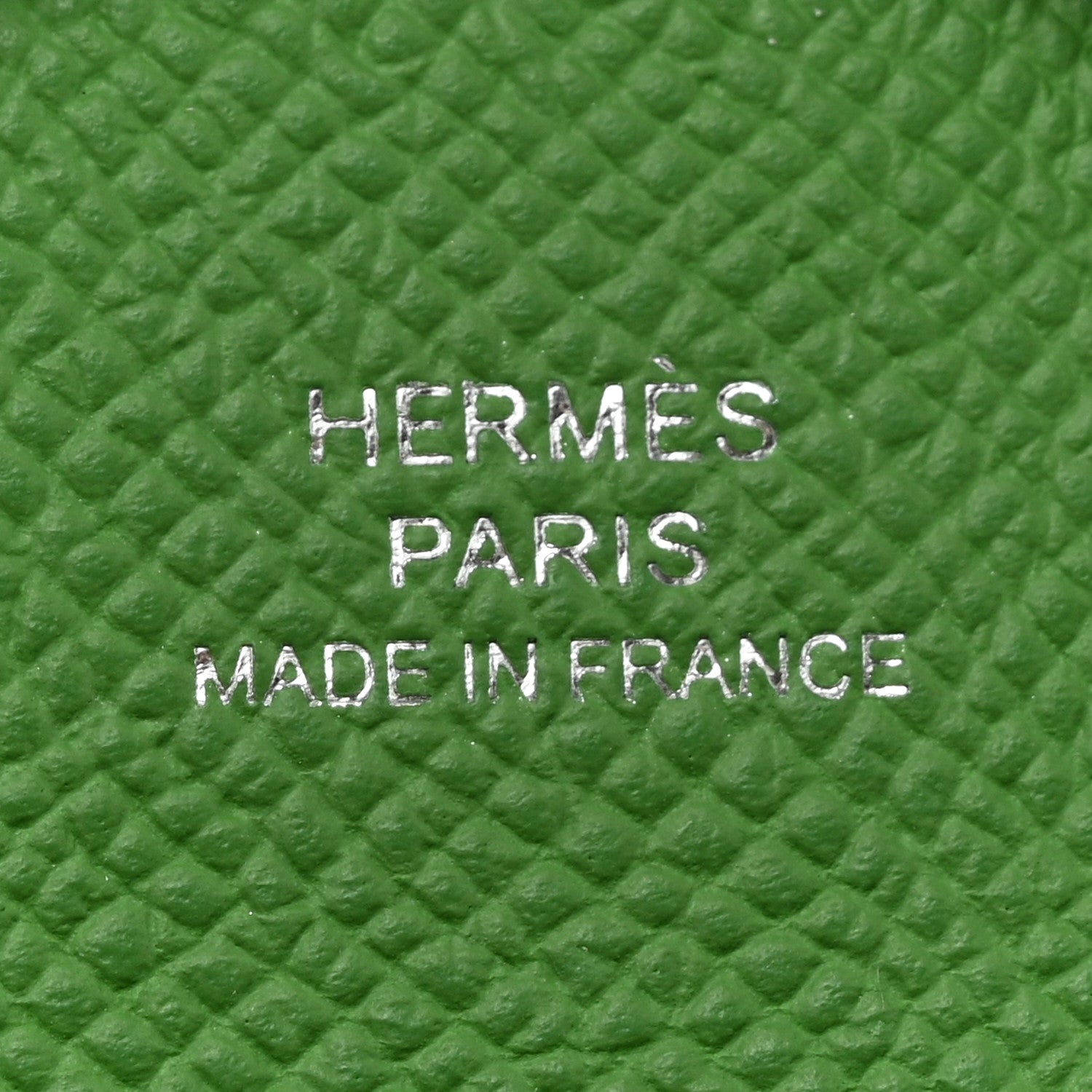 Hermes Epsom Calvi Duo Card Case Vert Yucca 6 of 9