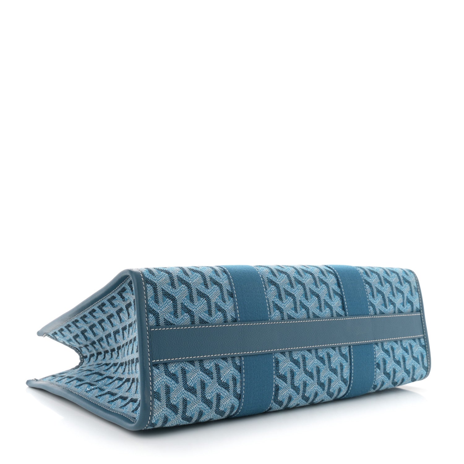 Goyard Goyardine Villette PM Tote Ocean Blue 4 of 12
