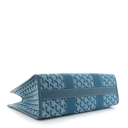 Goyard Goyardine Villette PM Tote Ocean Blue 4 of 12