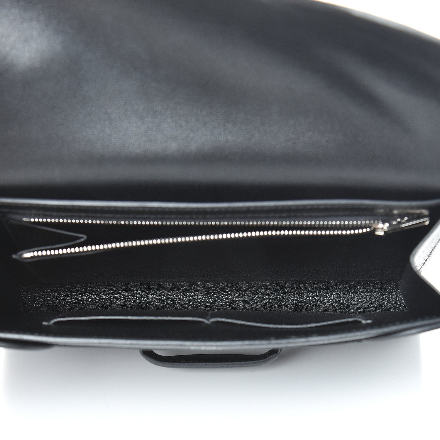 Hermes Chevre Mysore 1938 Wallet 19 Black 4 of 9