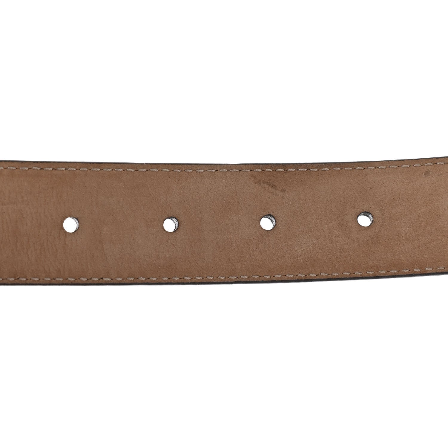 Gucci Calfskin Interlocking G Belt 120 48 Grey 5 of 6