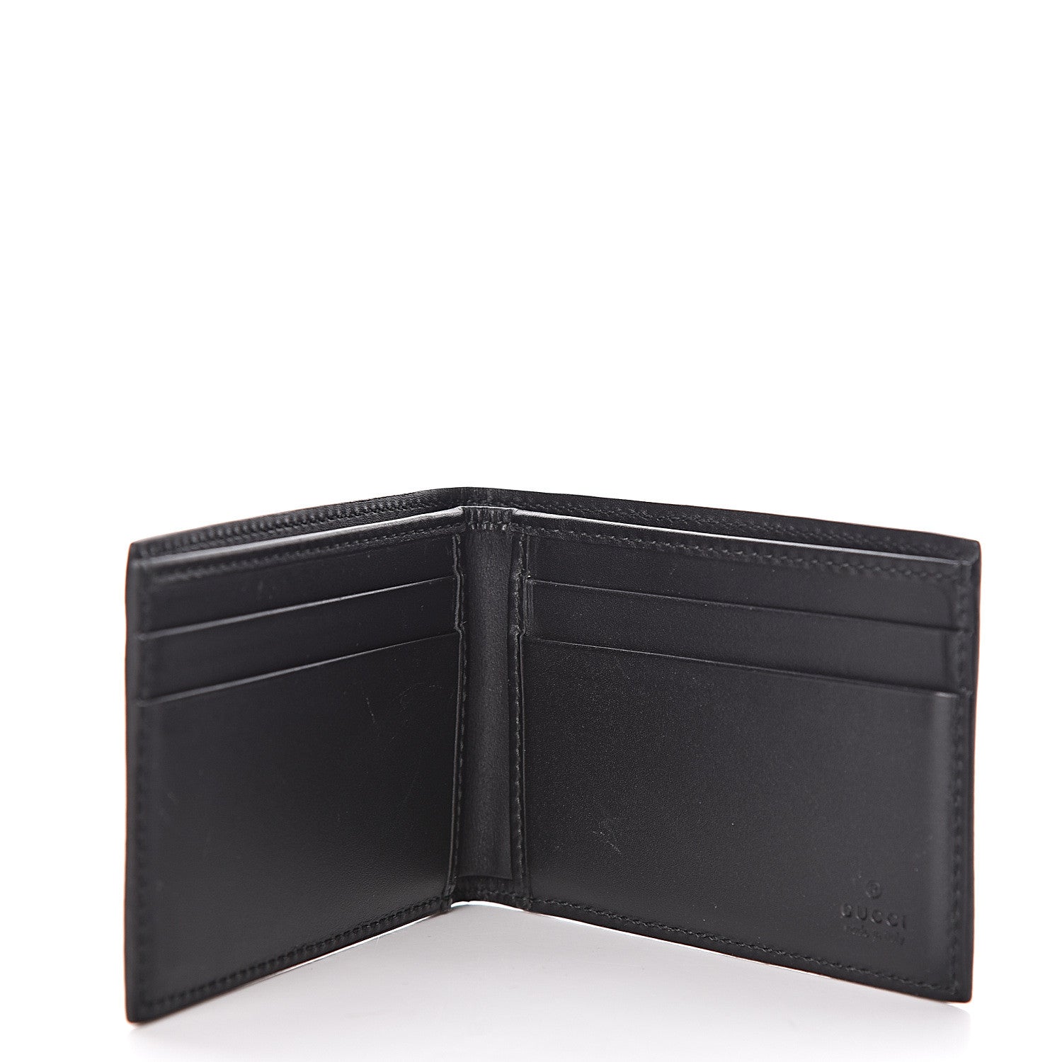 Gucci GG Supreme Monogram Tiger Bi-Fold Wallet Beige 5 of 8