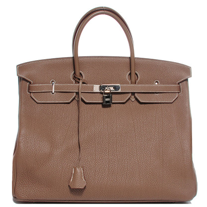 Hermes Togo Birkin 40 Etoupe 1 of 22
