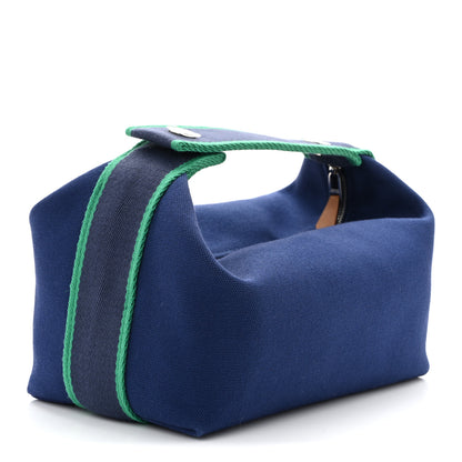 Hermes Canvas Small Bride-A-Brac Pouch Marine 3 of 10