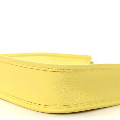 Hermes Taurillon Clemence Evelyne TPM Limoncello 8 of 9