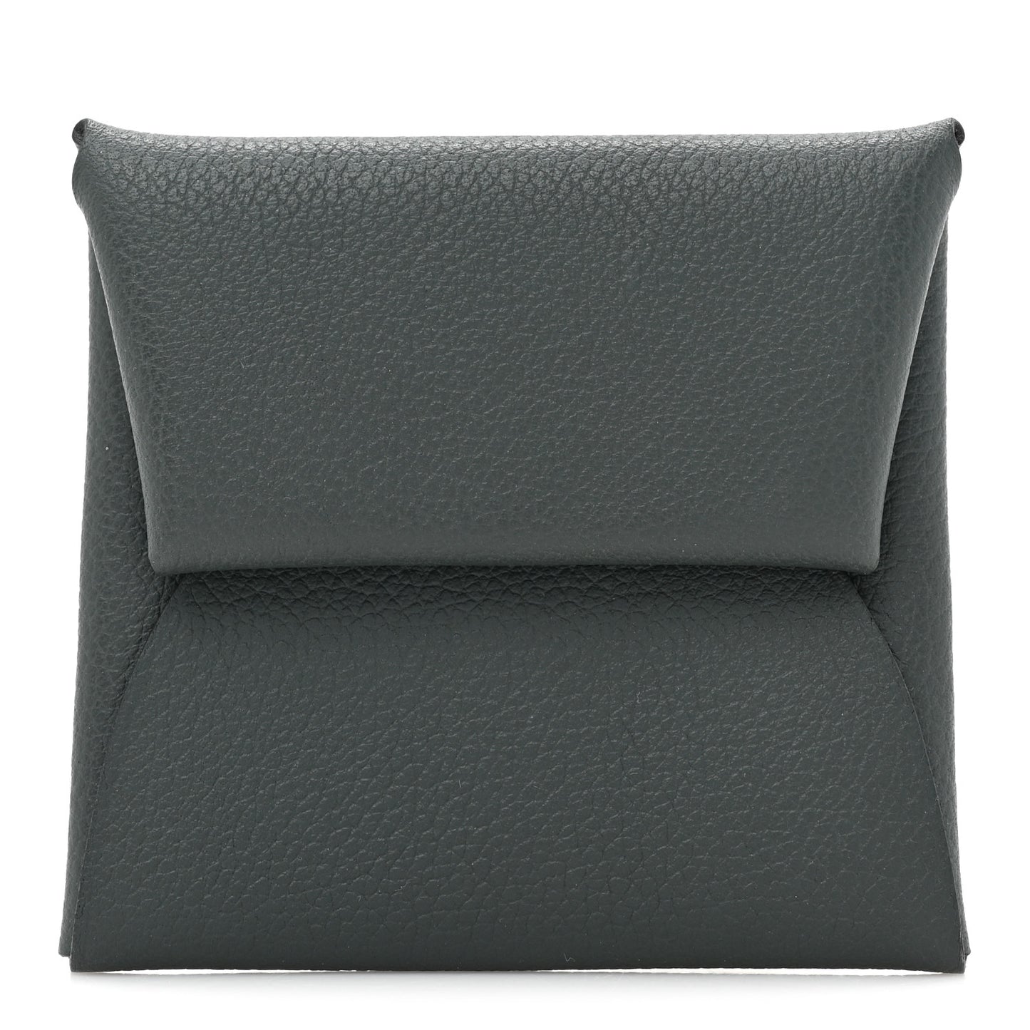 Evercolor Verso Bastia Coin Purse Vert Amande Gris Meyer