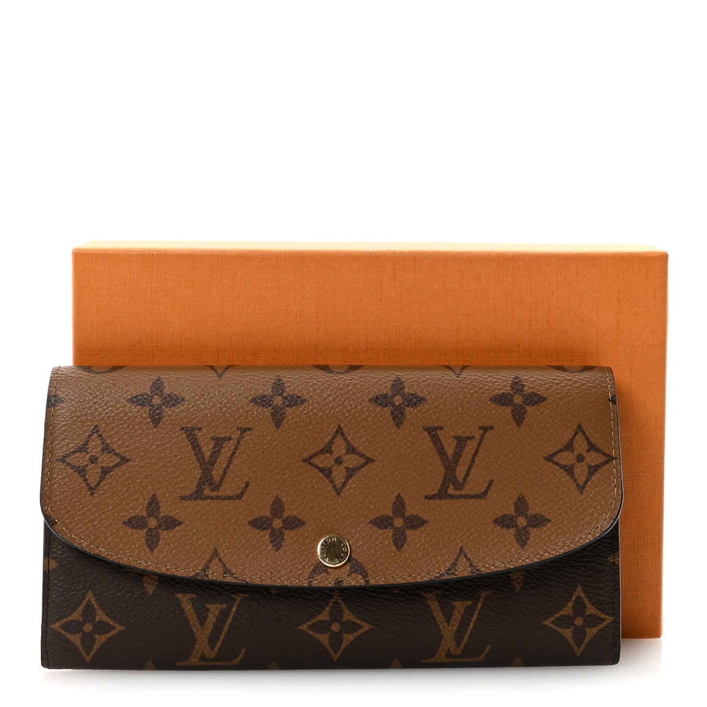 Reverse Monogram Emilie Wallet