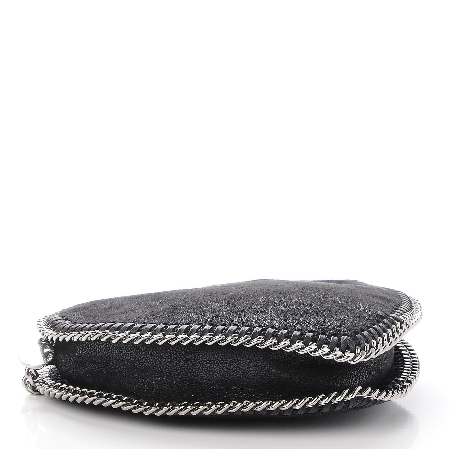 Shaggy Deer Falabella Heart Crossbody Bag Black