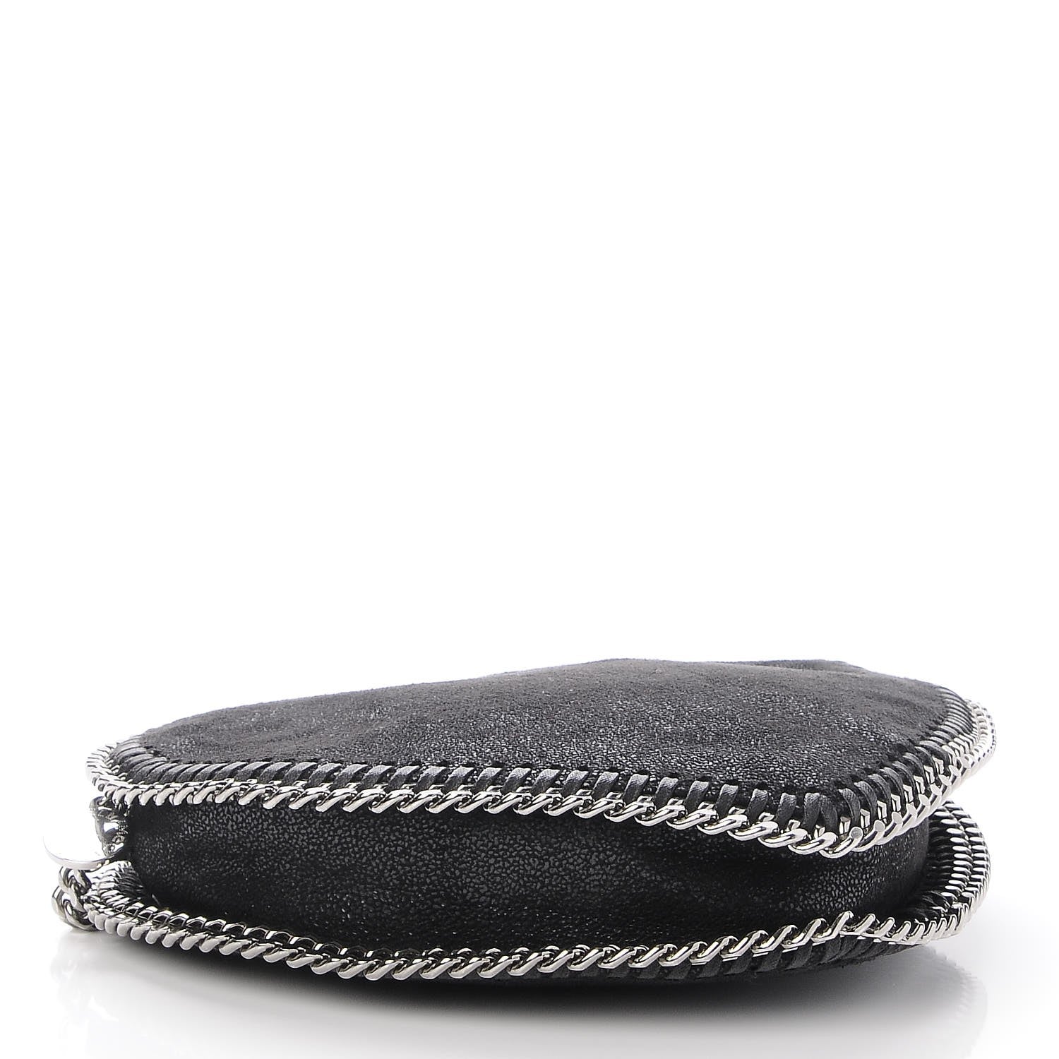 Stella McCartney Shaggy Deer Falabella Heart Crossbody Bag Black 4 of 8