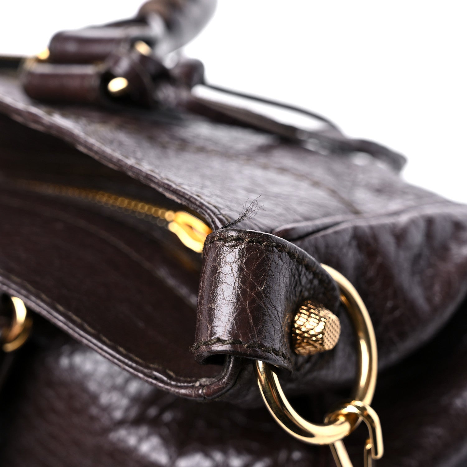 Balenciaga Agneau Giant 12 Gold Hardware Velo Charbon 14 of 16