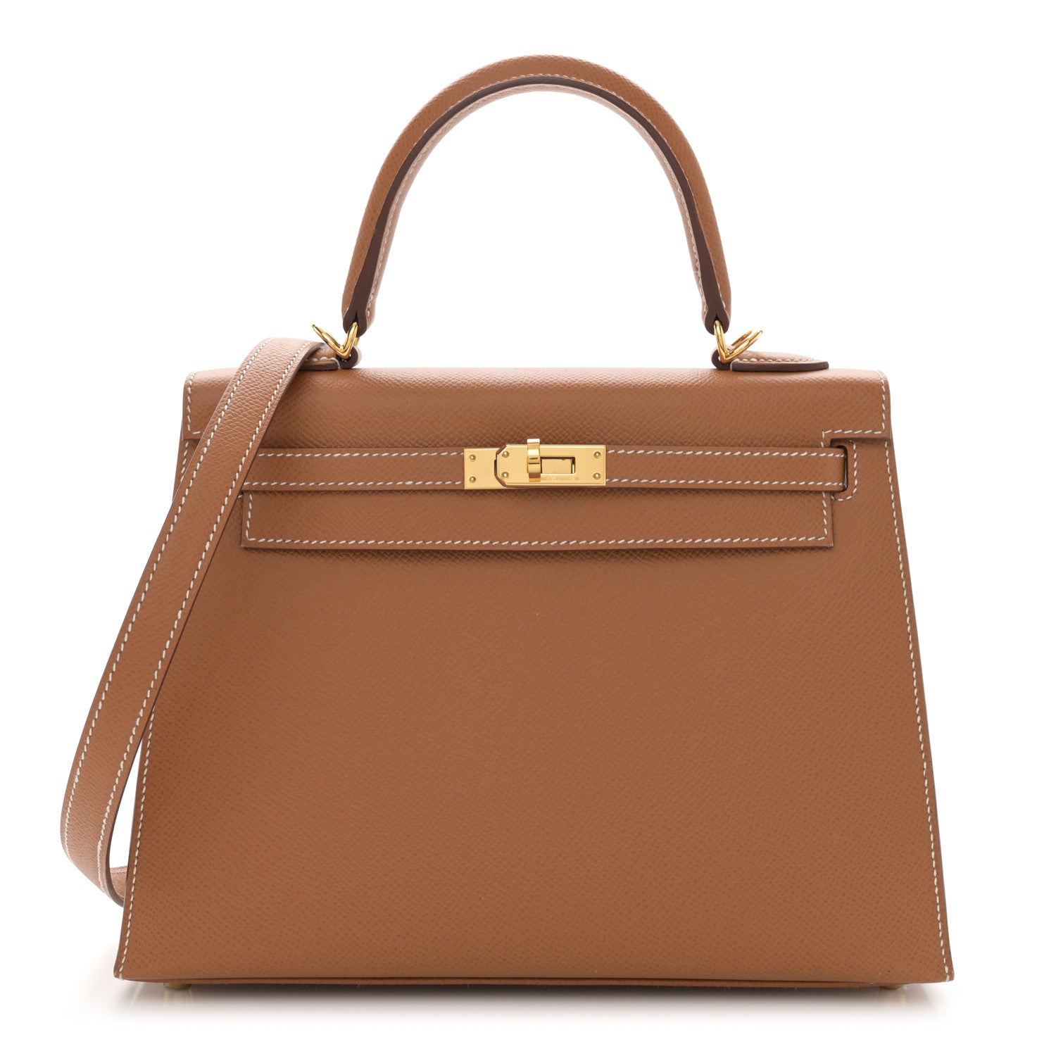 Hermes Epsom Kelly Sellier 25 Gold 1 of 11