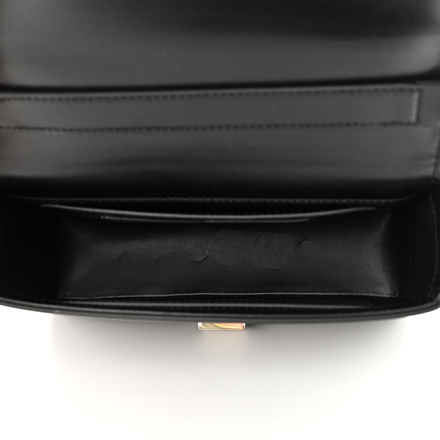 Box Calfskin Medium 4G Cube Chain Shoulder Bag Black