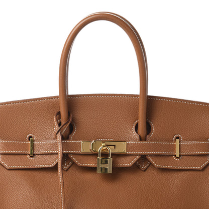 Hermes Togo Birkin 35 Gold 20 of 21