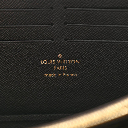 Louis Vuitton Monogram Zippy Retiro Wallet Black 6 of 6