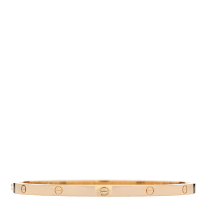 Cartier 18K Yellow Gold Small LOVE Bracelet 18 2 of 7