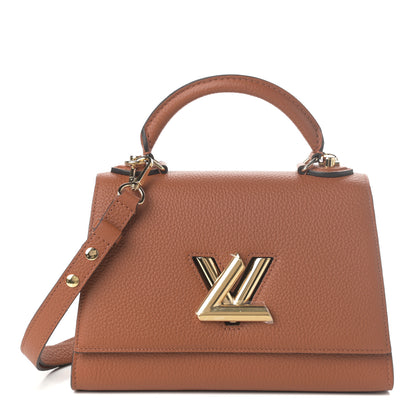Louis Vuitton Taurillon Twist One Handle PM Caramel 1 of 9