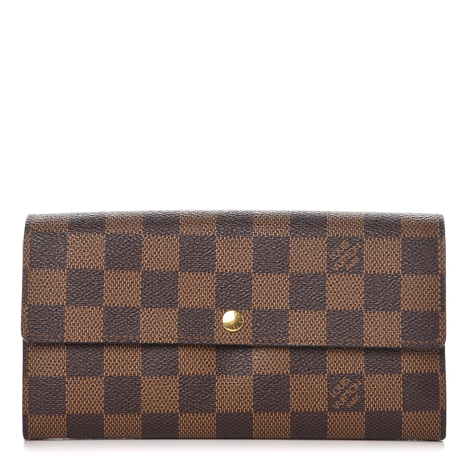Louis Vuitton Damier Ebene Sarah Wallet 1 of 7