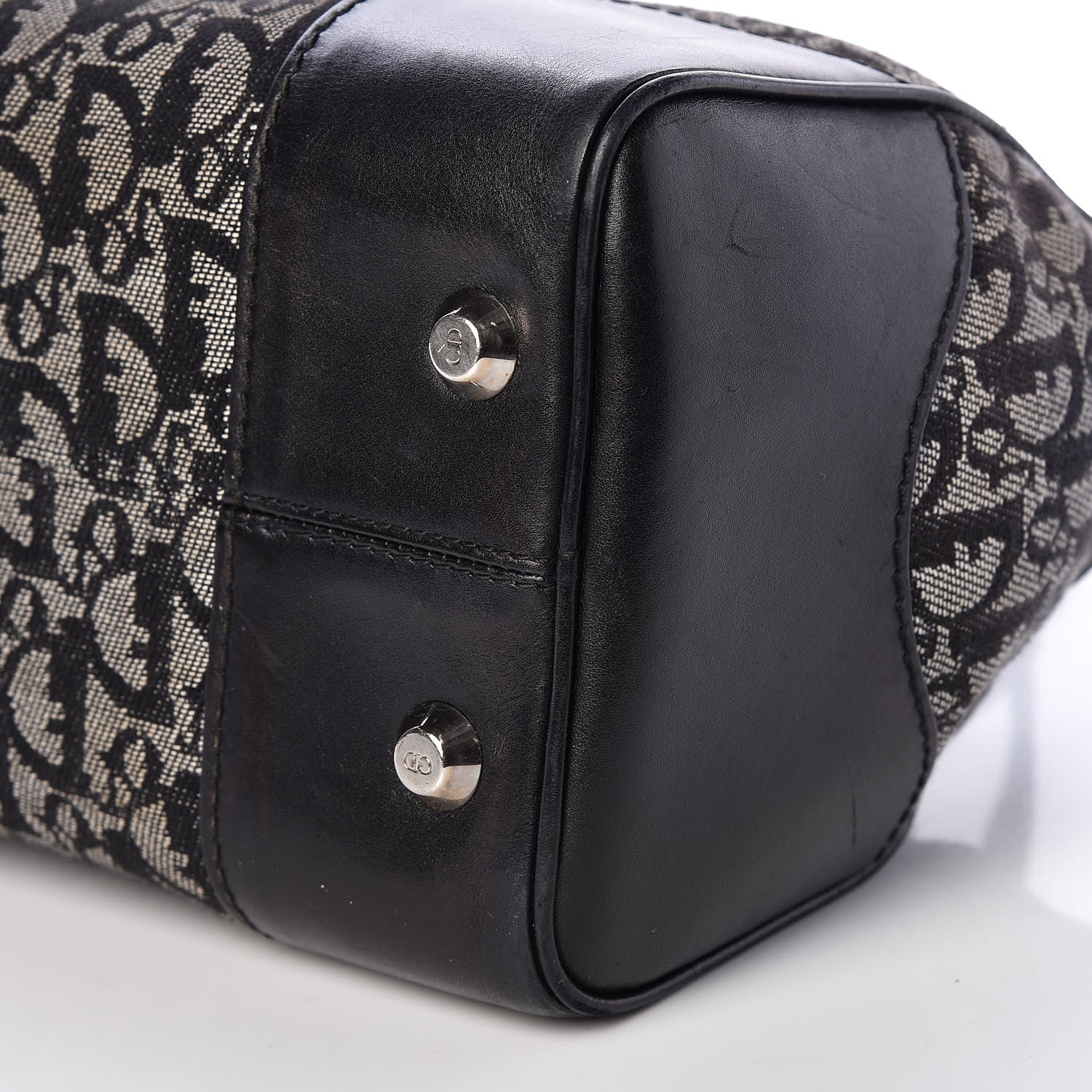 Christian Dior Monogram Boston Black 9 of 21