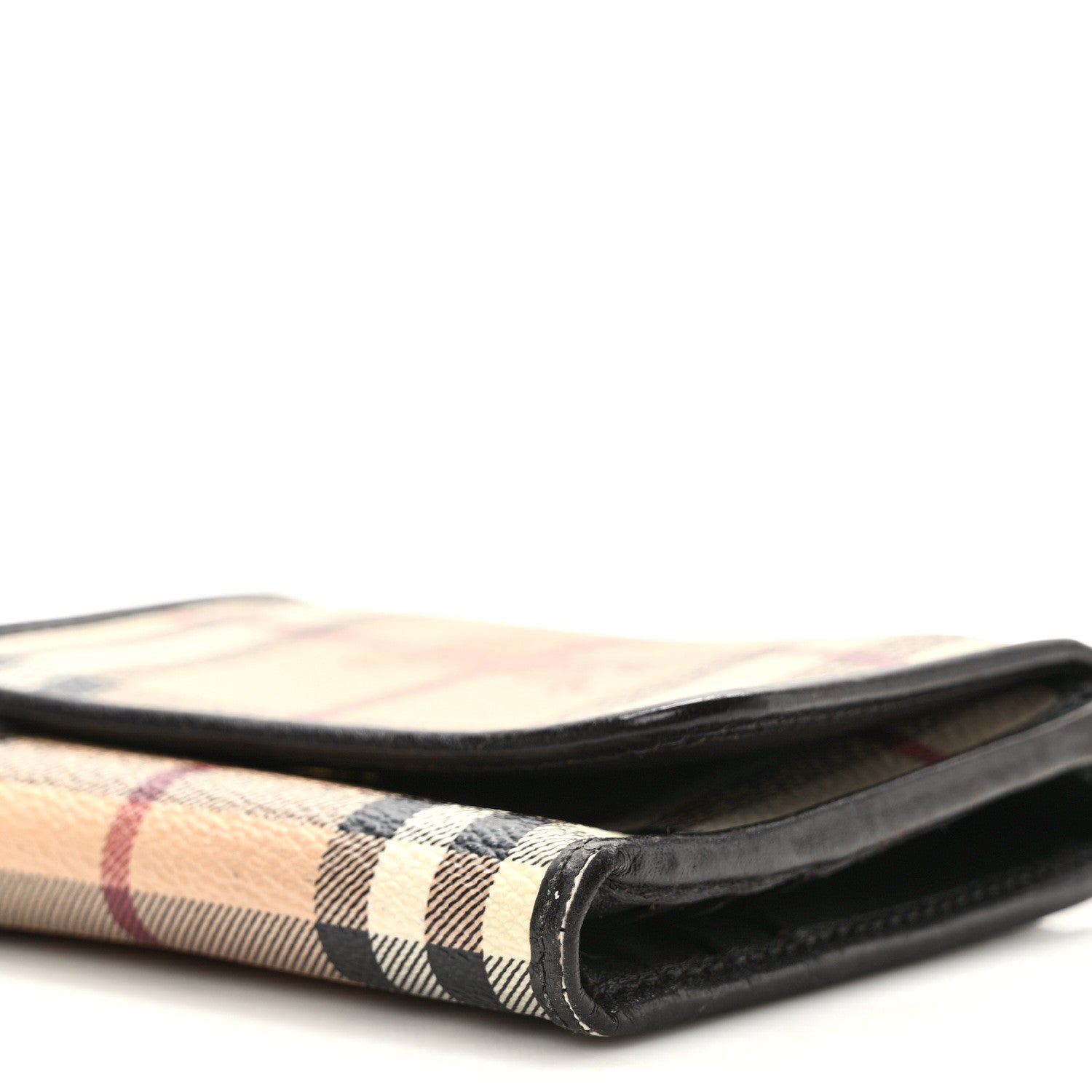 Burberry Haymarket Check Medium Bellfield ID Wallet Chocolate 8 of 10