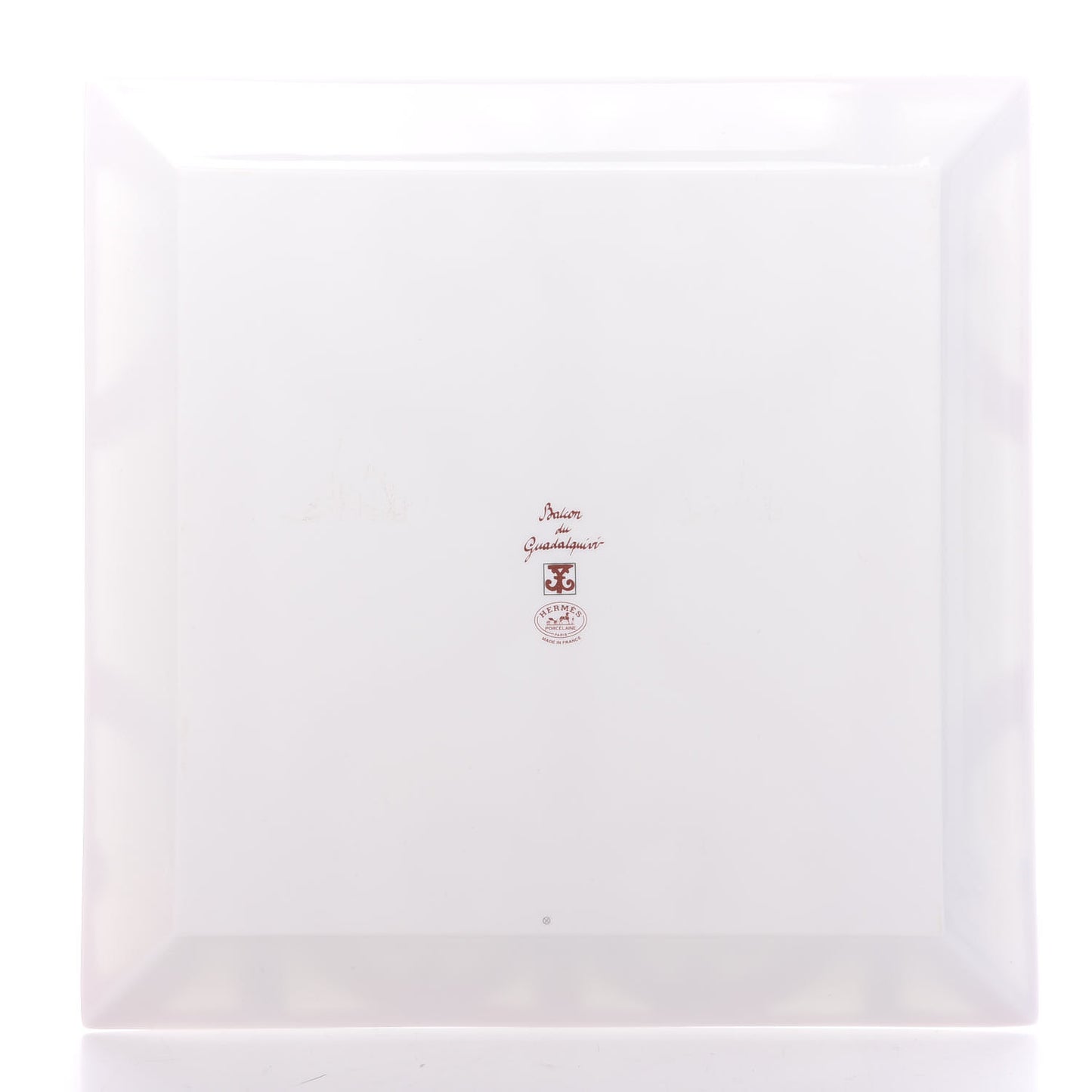 Porcelain Balcon du Guadalquivir Square Plate n°5