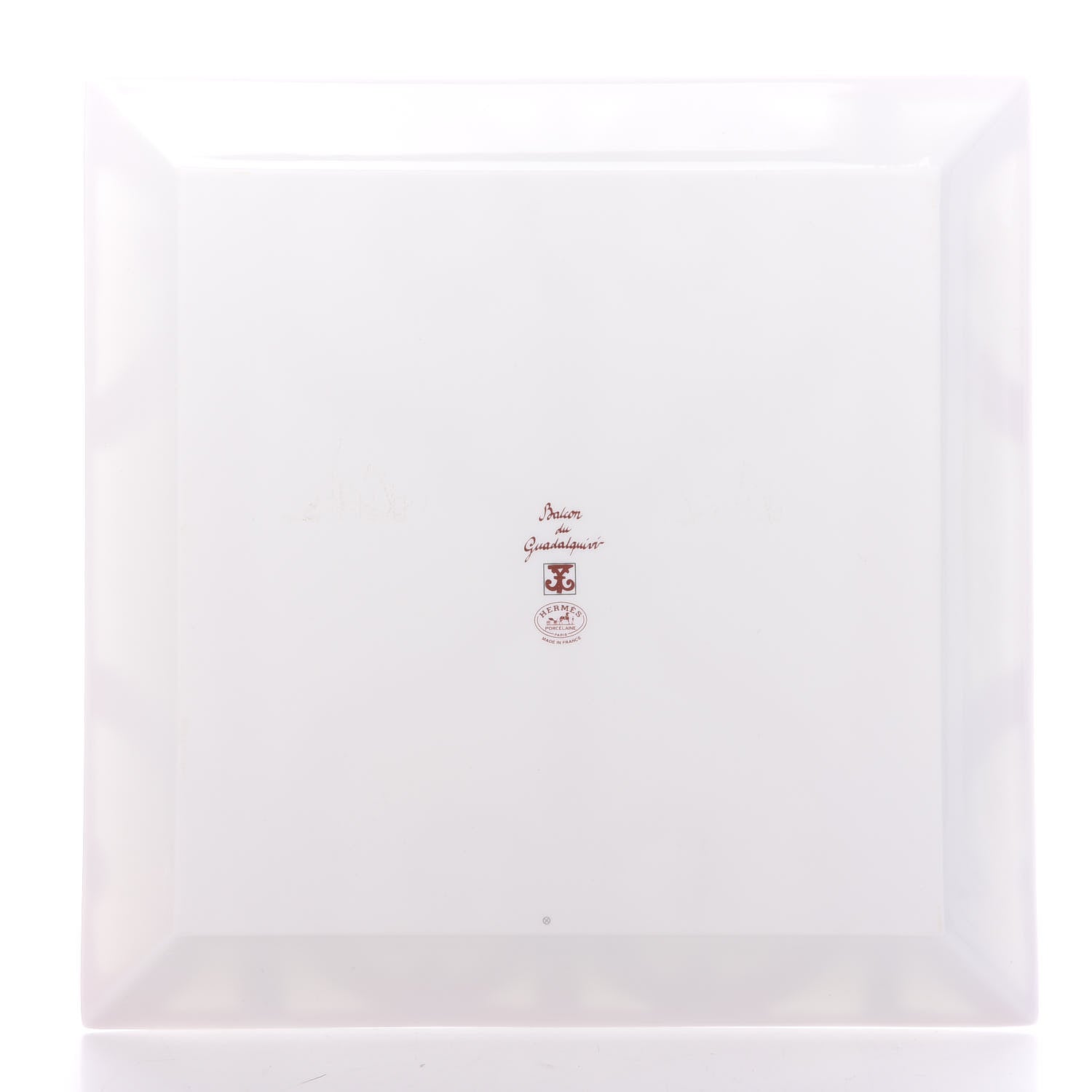Hermes Porcelain Balcon du Guadalquivir Square Plate n°5 4 of 7