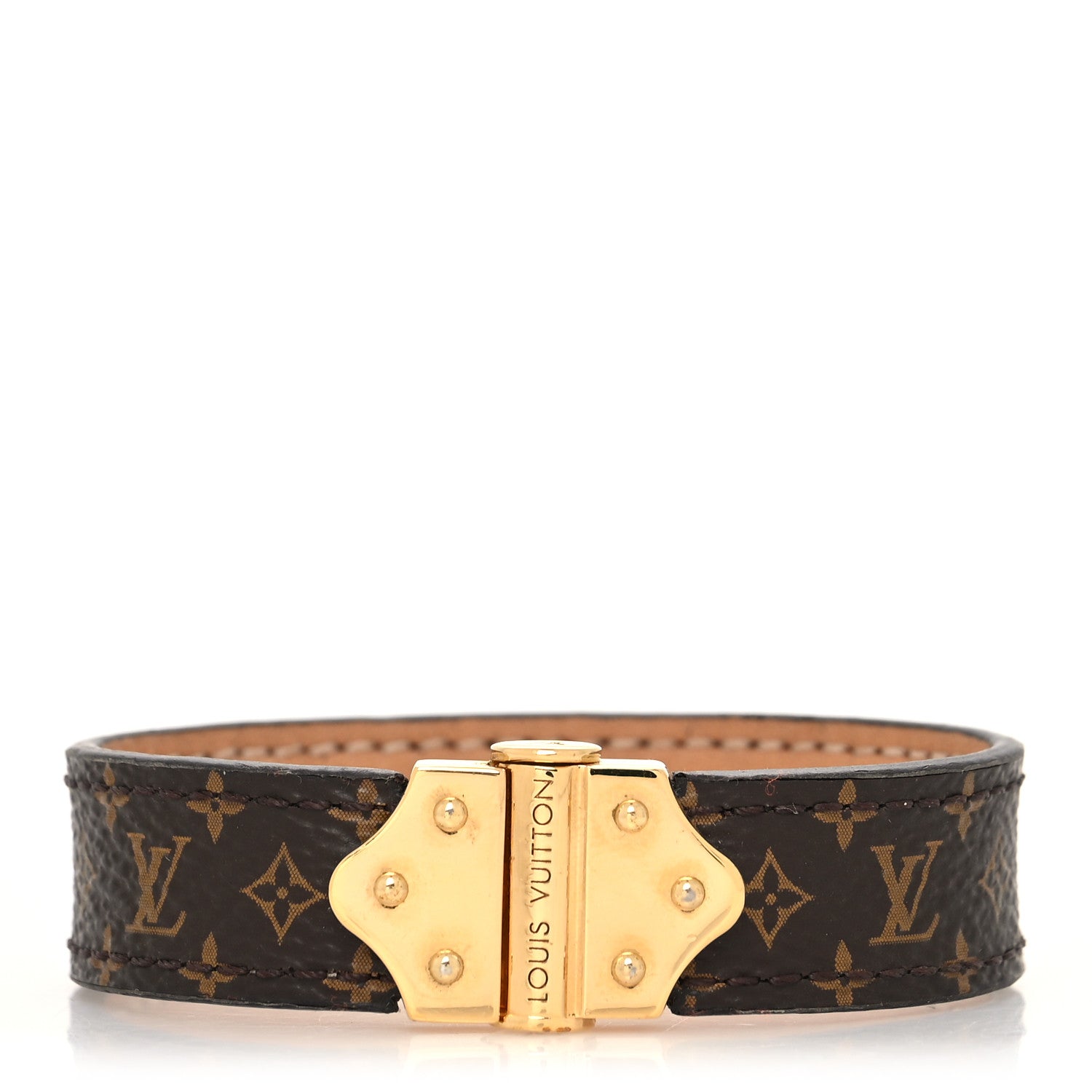 Louis Vuitton Monogram Nano Bracelet 17 1 of 7