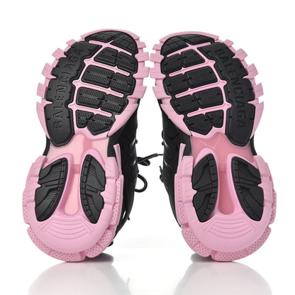 Balenciaga Mesh Nylon Bi-Color Womens Track Sneakers 36 Black Pink 5 of 14