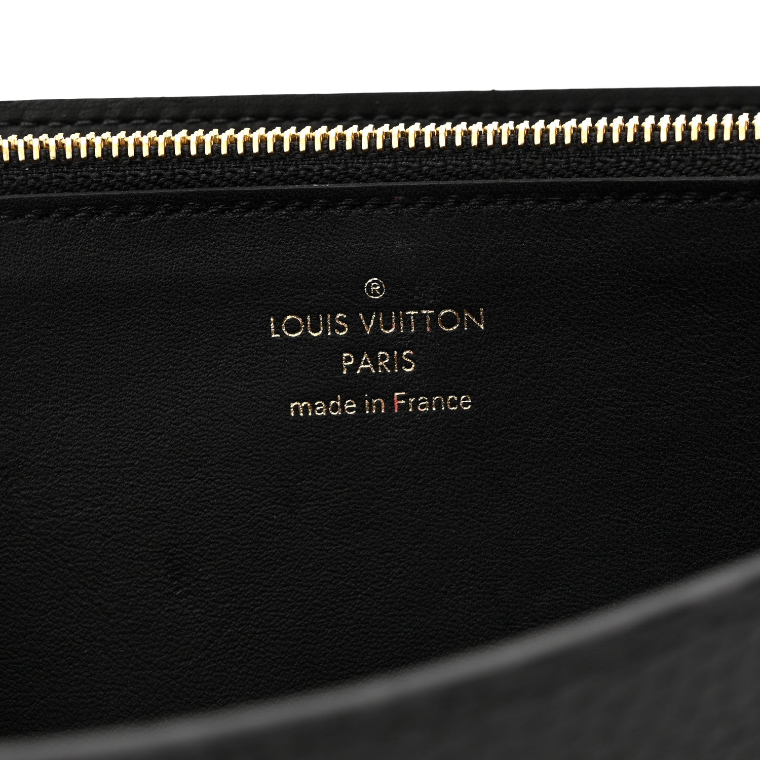 Louis Vuitton Taurillon Mechanical Flowers Smile Capucines Wallet Black 6 of 7