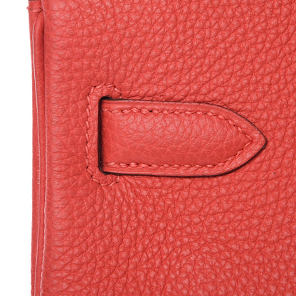 Hermes Togo Birkin 30 Rouge Pivoine 35 of 37