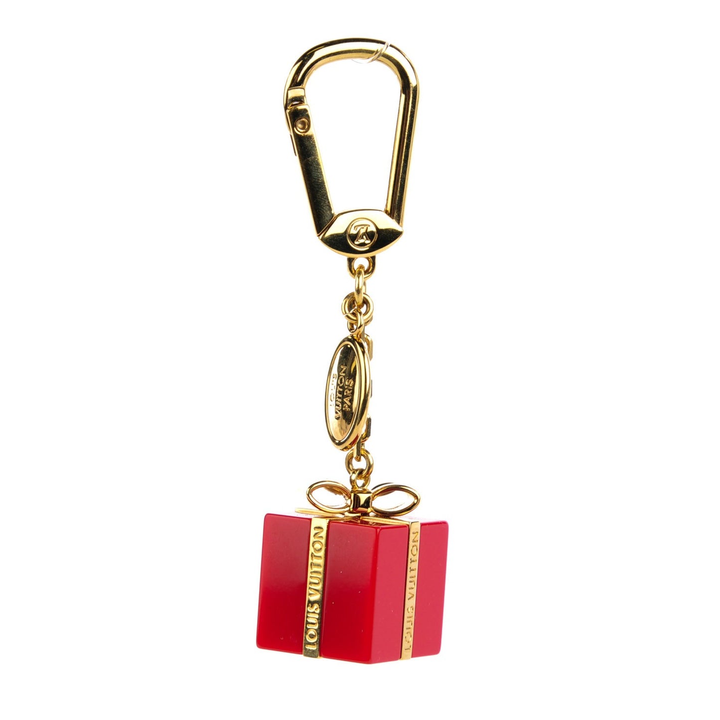 Gift Box Charm Key Ring