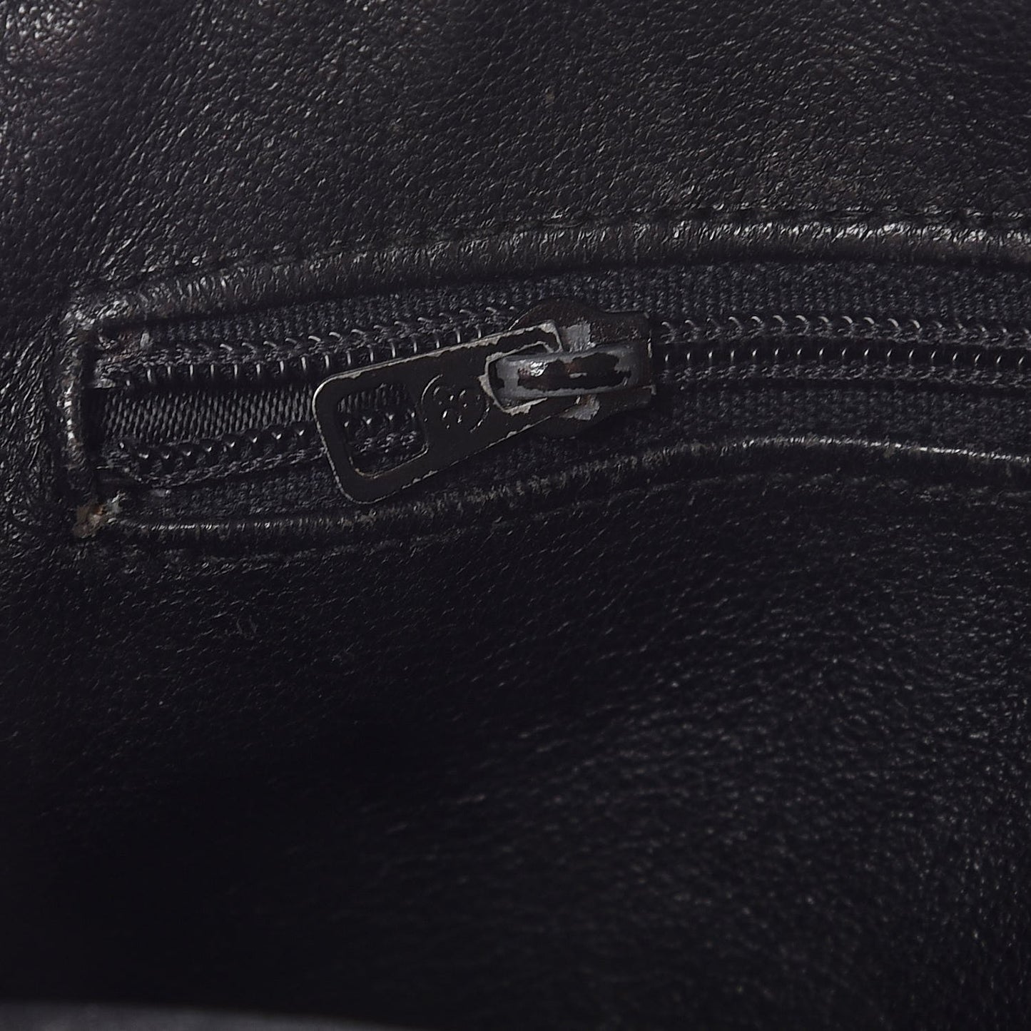 Lambskin Tassel Camera Case Black