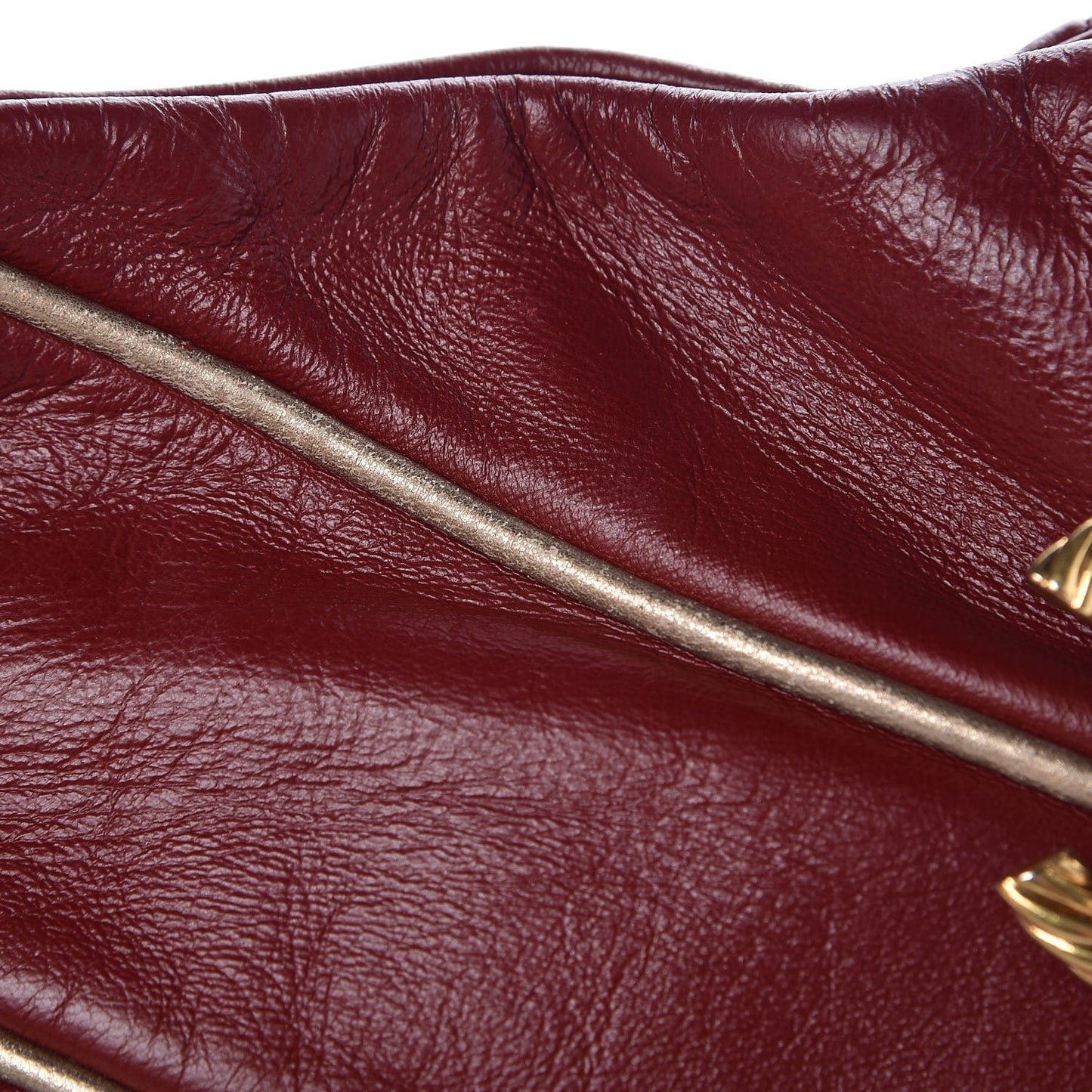 Lambskin Constructivism Tote Red