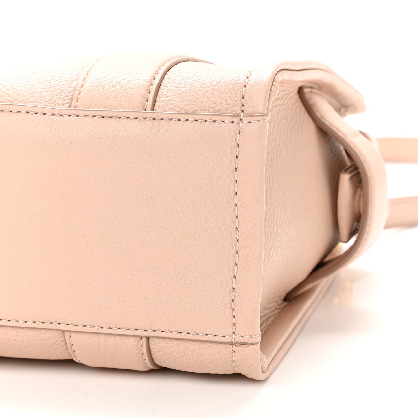 Grained Calfskin Small The Tote Bag Rose Dust