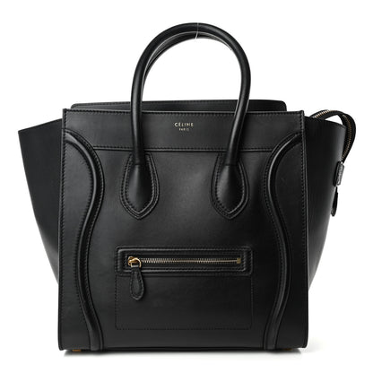 Celine Smooth Calfskin Mini Luggage Black 1 of 4