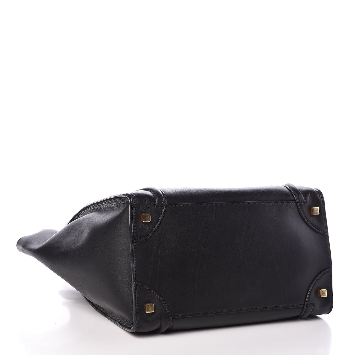 Smooth Calfskin Mini Luggage Black