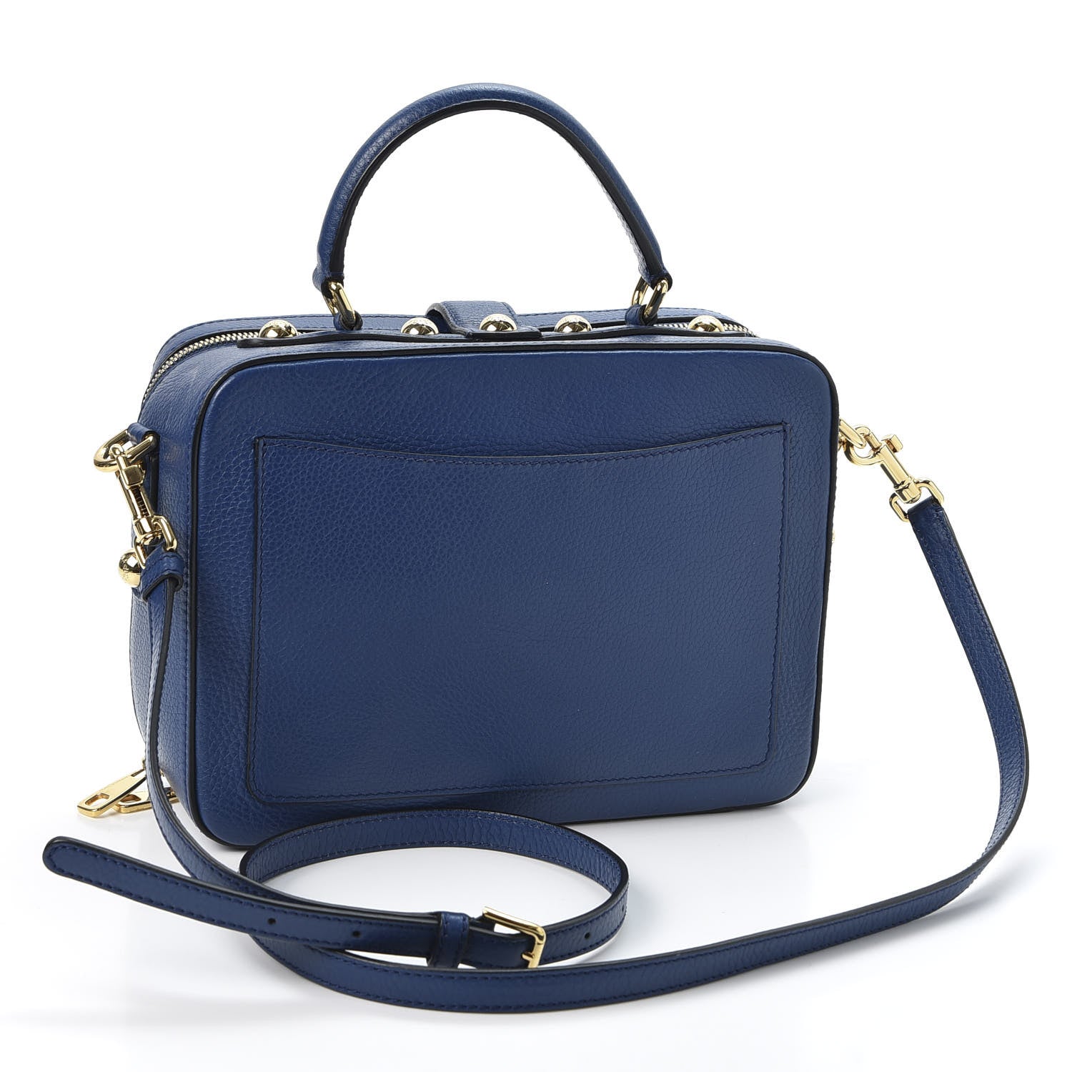 Dolce & Gabbana Dauphine Large Box Bag Blue 2 of 9
