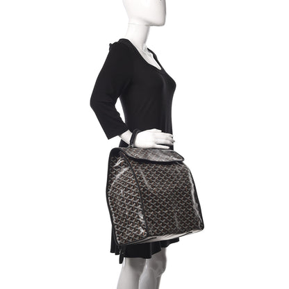 Goyard Goyardine Saint Leger Soft Briefcase Backpack Black 2 of 8