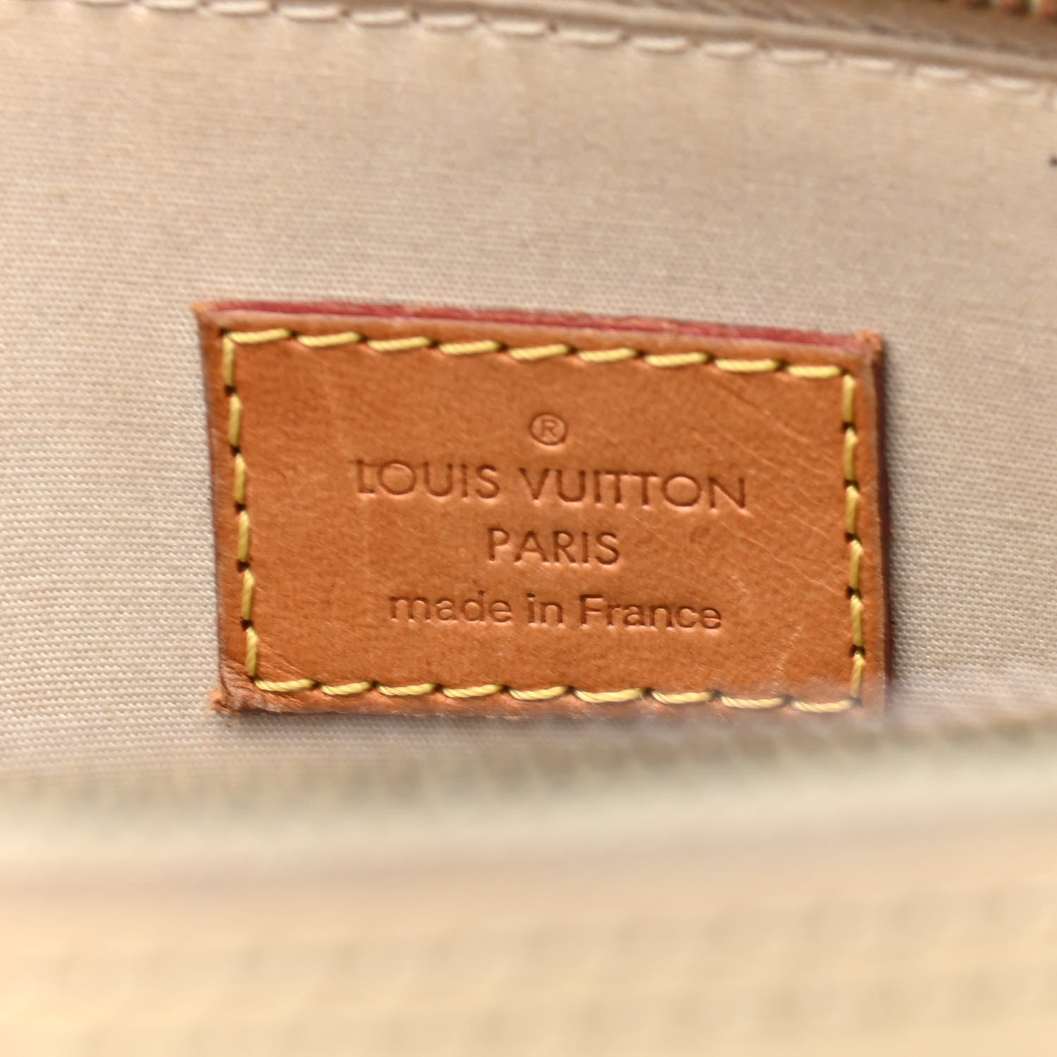 Louis Vuitton Vernis Alma PM Blanc Corail 5 of 6
