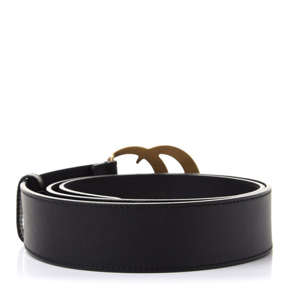 Gucci Calfskin Double G 40mm Belt 95 38 Black 2 of 5