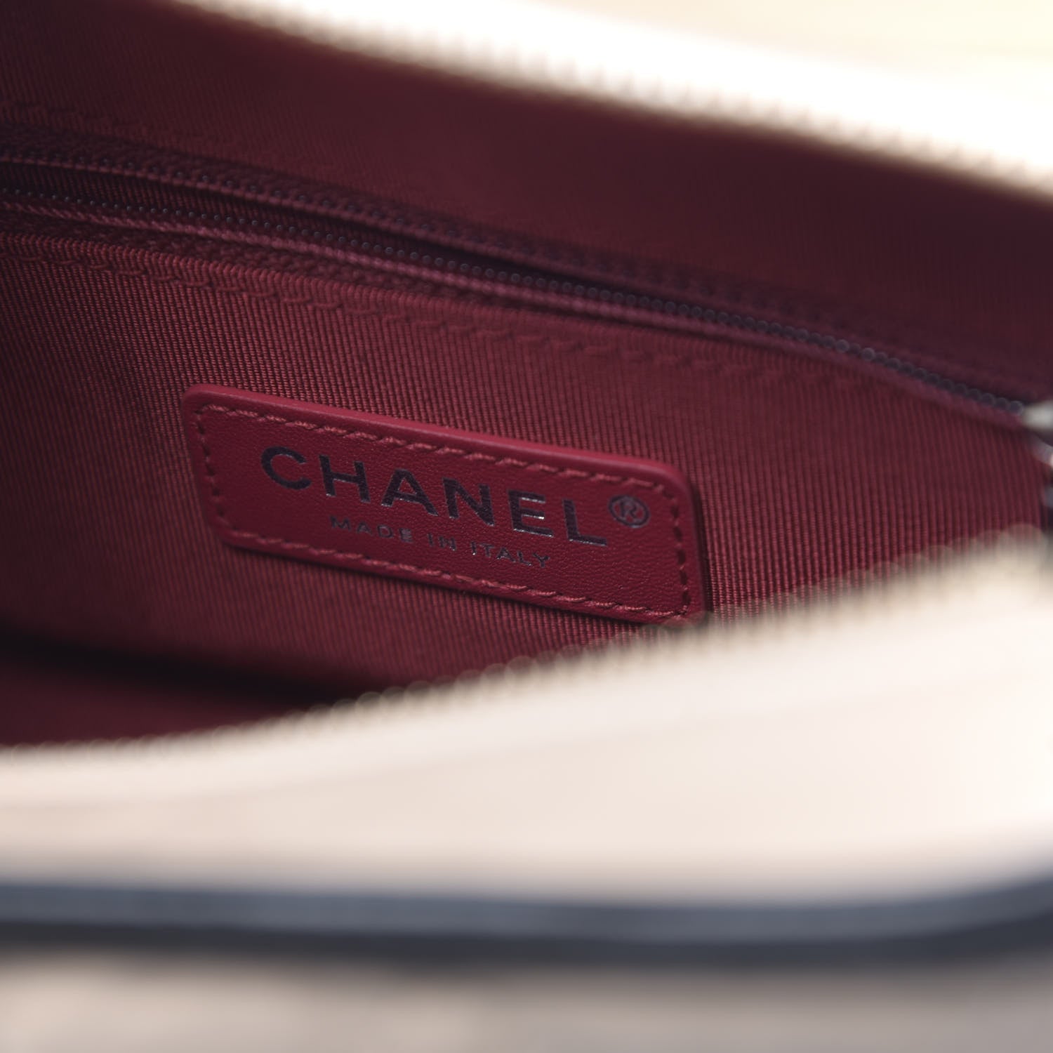 Chanel Aged Calfskin Quilted Small Gabrielle Hobo Beige Black 6 of 11