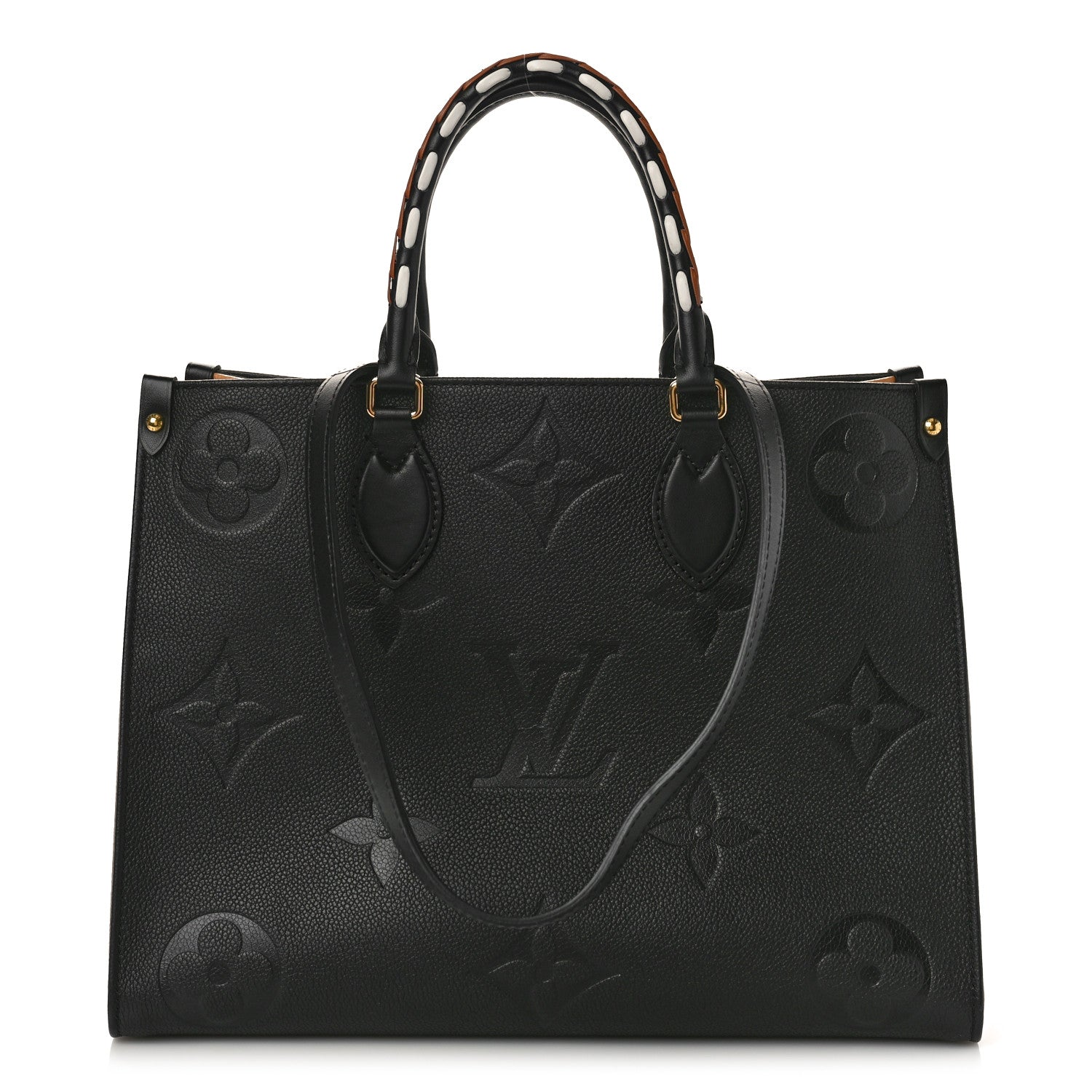 Louis Vuitton Empreinte Monogram Giant Wild At Heart Onthego MM Black 1 of 8