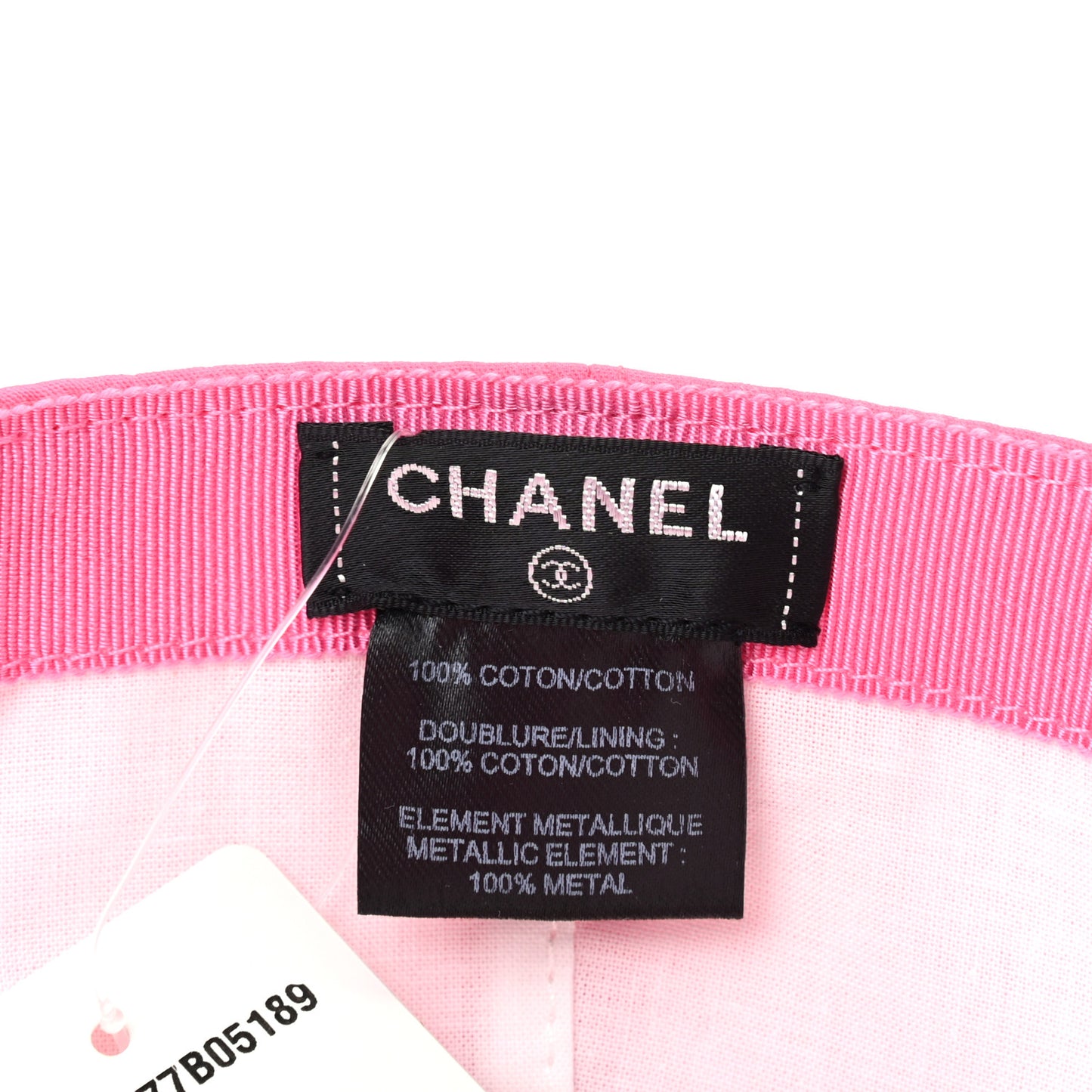 Cotton CC Cap Hat Fuchsia Orange