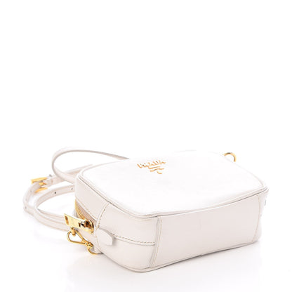 Prada Saffiano Mini Camera Crossbody White 4 of 10